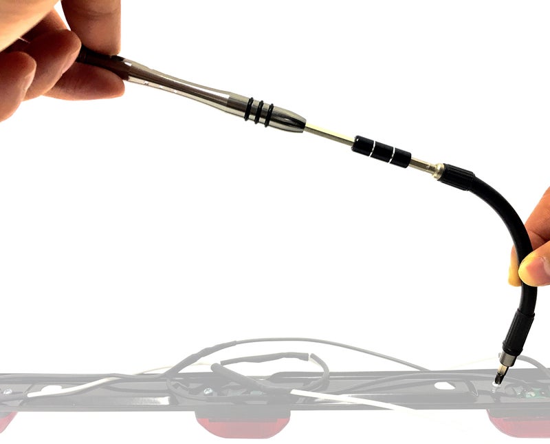 MaxWorks 80400 58-Piece Precision Screwdriver Set – 54 Magnetic Chrome Vanadium Bits, 1/4" Shank Adapter, Flexible Shaft, SIM Tool & Carry Case – Repair Kit for Electronics, Laptops, Phones & More - Image 5