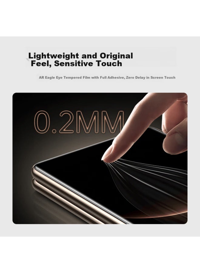 WP W&p Huawei Mate X7 Collector's Edition Tempered Glass Screen Protector Foldable Outer Screen 3d Hot Bending Ar Anti-reflective Dust Removal Quick Application Protective Film Kevlar Edition Wp - Image 2