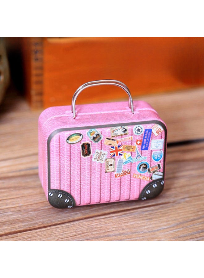 Flying Song Super Cute Metal Suitcase Music Box Mini Wind-up Music Box Creative Gift Gift Sky City-Color:05 ]-Dimensions:Music For Alice. - Image 5