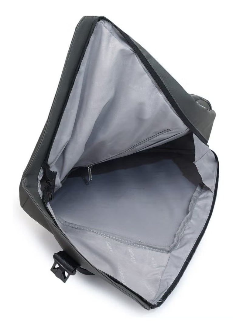 Arctic 17" Backpack with Front Pocket, Magnetic Buckle Closure, Side Opening, and Computer Compartment for Travel, Business, Zipper,Stylish, Durable and Spacious and Daily Use - Image 5