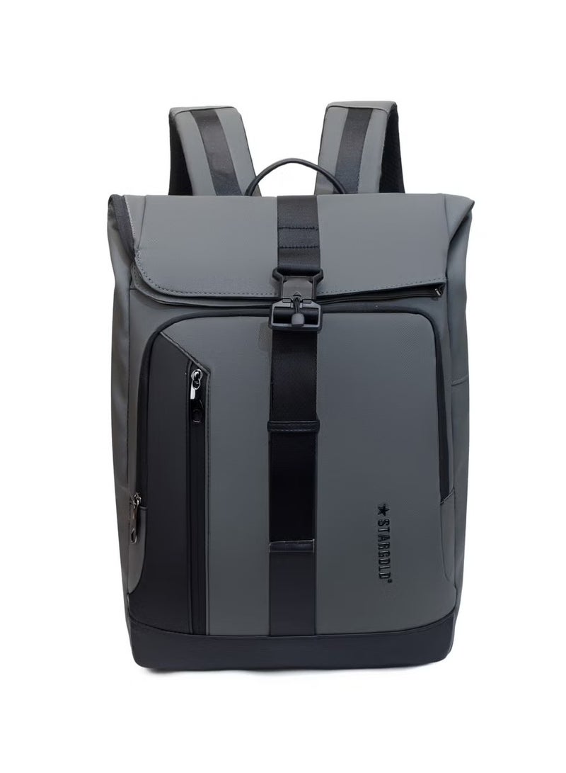 Arctic 17" Backpack with Front Pocket, Magnetic Buckle Closure, Side Opening, and Computer Compartment for Travel, Business, Zipper,Stylish, Durable and Spacious and Daily Use - Image 1