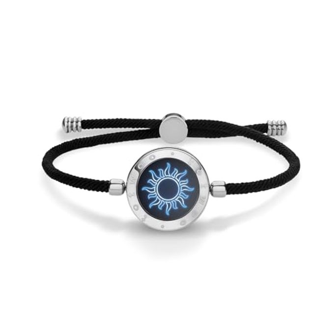 totwoo Single Touch Bracelets For Couples, Light Up & Vibration For Love Couples | Long Distance Relationship Gifts For Girlfriend, Mother-Daughter, Sisters Bluetooth App Set Up Pairing Jewelry - Image 1