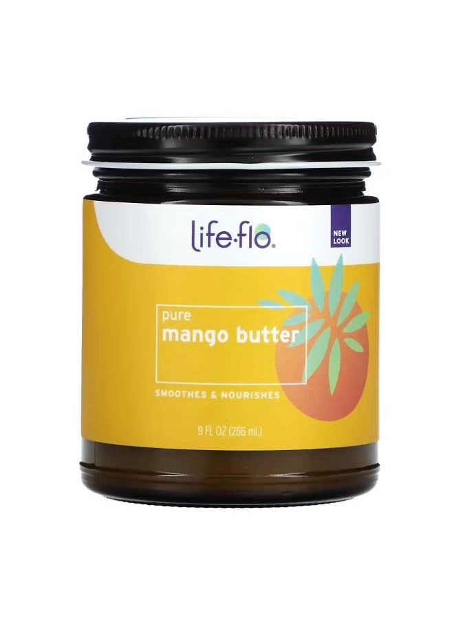 Life-flo Pure Mango Butter 9 fl oz 266 ml  - Image 1