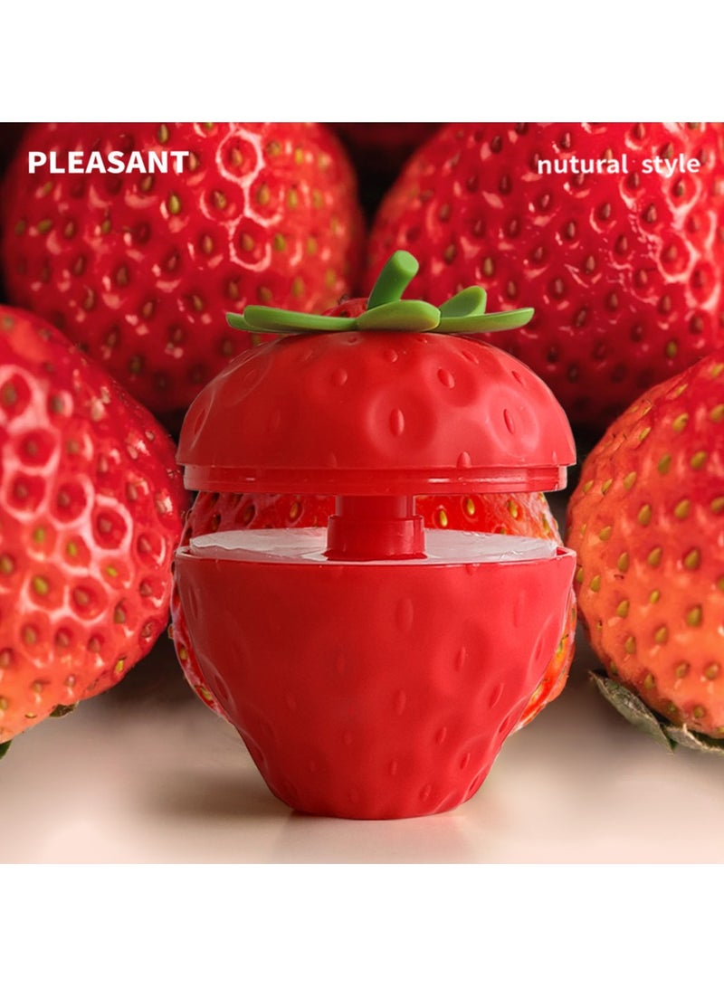 Home Gel Air Freshener for Car, Home, Bathroom and Office, Long-Lasting Deodorizer (Strawberry) - Image 2