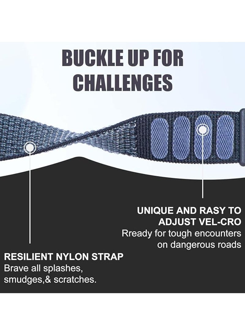 TEMPO (Pack of 2) Nylon Sport Loop Replacement Band Compatible with Whoop 4.0 Wearable Fitness & Activity Tracker, Durable, Comfortable & Breathable and Adjustable Wristband Replacement Strap Easy to Use and Perfect for Every Occasion  - Image 2