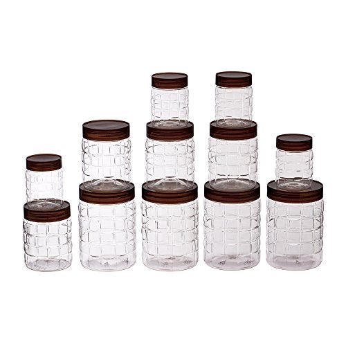 SCL Steelo Steelo 12 pcs PET Container Set - 300ml x 4, 600ml x 4, 1200ml x 4 (Solitaire) - Image 3