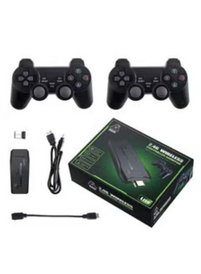 Retro Game Console with Dual Wireless Controllers Plug & Play Video Game Stick Built in 3500/10000+ Games 9 Classic Emulators TV 4K High Definition HDMI Output - Image 2
