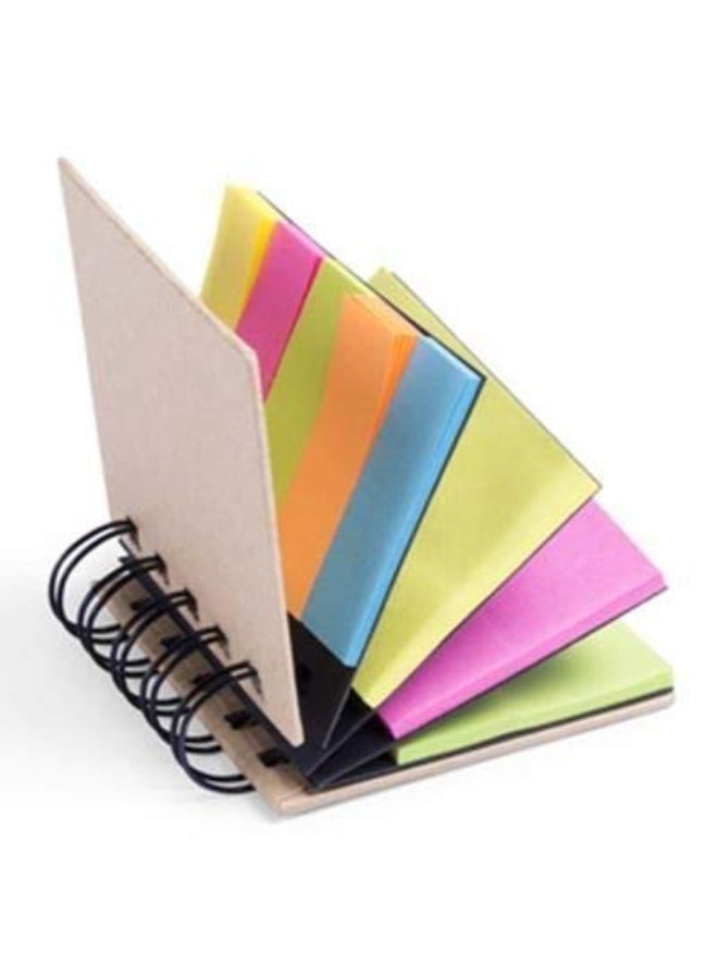 Amigozz Pocket Size Spiral Sticky Note Pad - Image 1