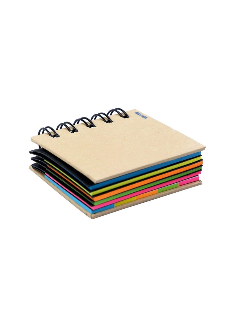Amigozz Pocket Size Spiral Sticky Note Pad - Image 3