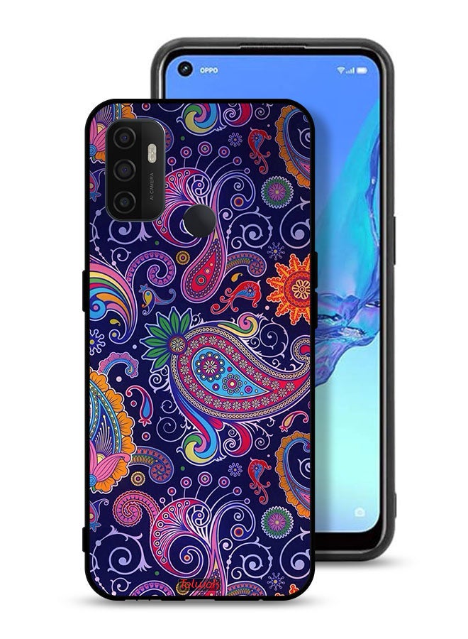 Tolwak Oppo A53s Protective Case Cover Mandala Art Pattern - Image 1