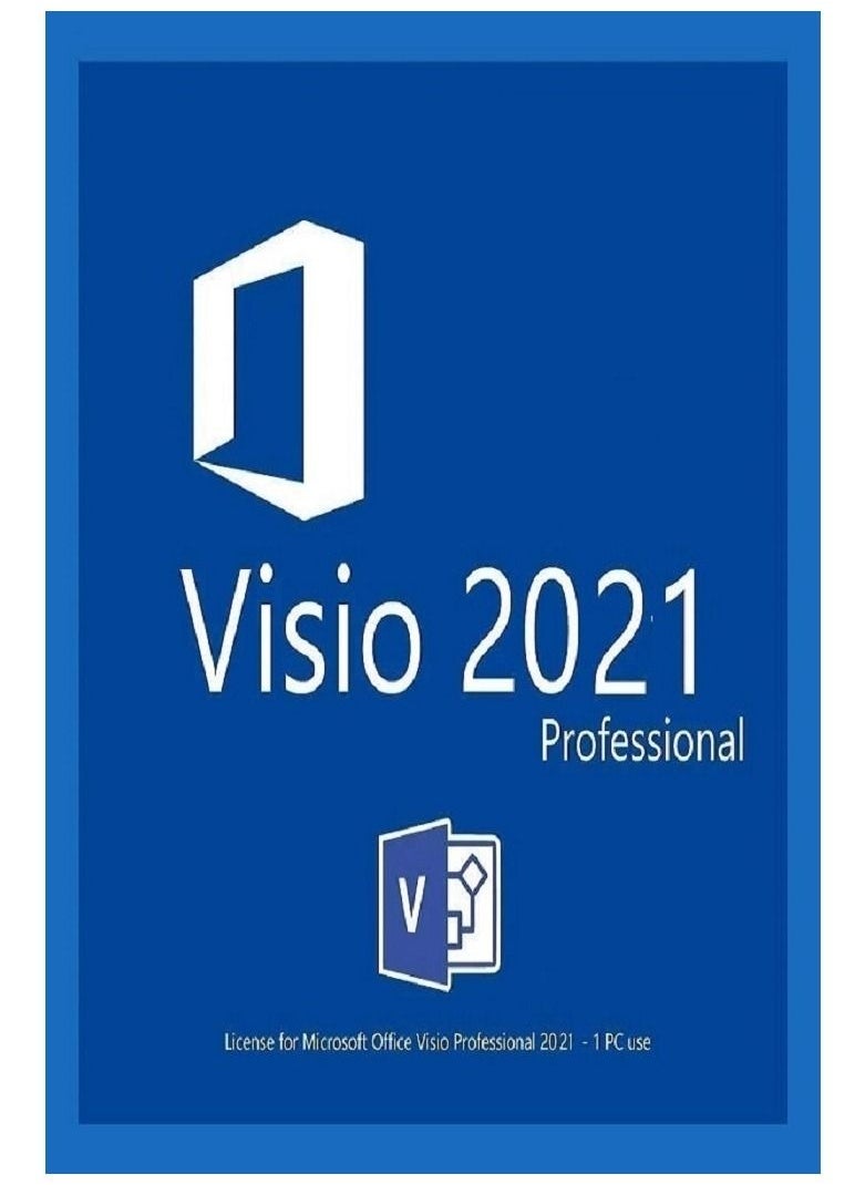 Microsoft - Visio Professional 2021 lifetime Subscription Key for windows - Image 1