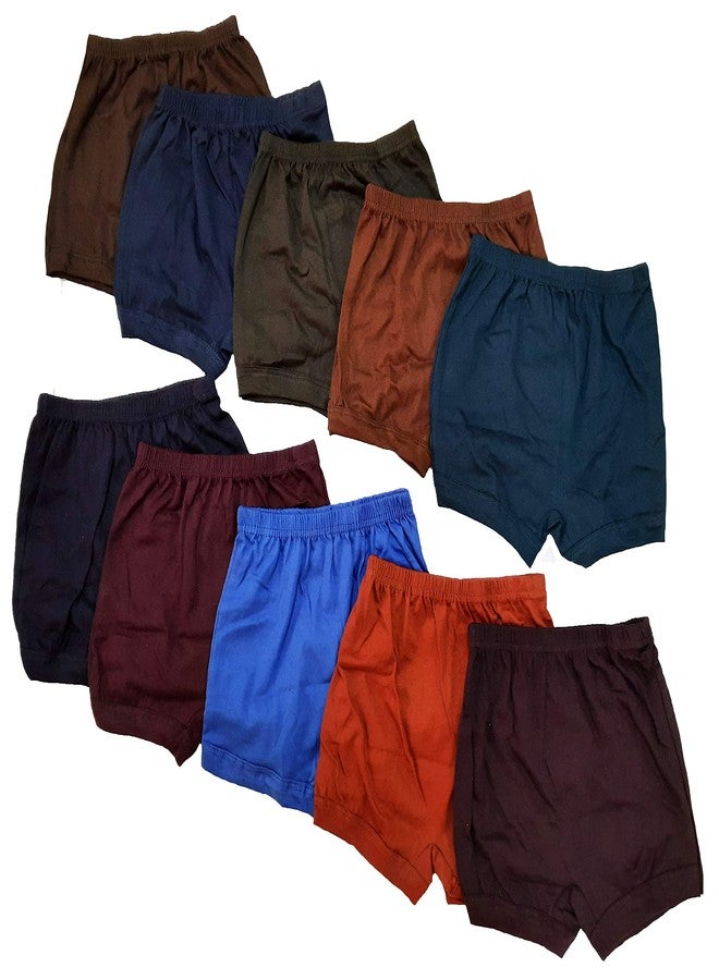 ESSA Baby Boys' & Baby Girls' Cotton Drawers (Pack of 10) (Essa-13_Color May Vary_70cm) - Image 1