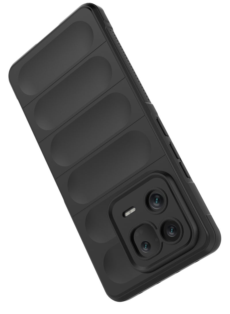 انبلاك جراب خلفي ماجيك متوافق مع شاومي 12 لايت (اسود) - Image 3