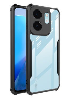 Generic [1+2 Sets] For Infinix Smart 9/ Infinix Hot 50i Case Cover & Screen Protector Phone Case with Anti Drop Function，2 Tempered Flims  - Image 2