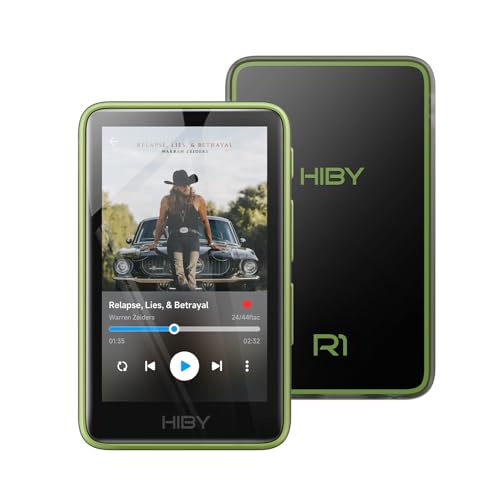 HiBy R1 HiFi MP3 Player with Bluetooth 51 Tidal Qobuz DSD 256 Native Lossless Music Player with TouchscreenHi Res Audio CertifiedMSEB Tuning2TB Expanded Memory - Image 1
