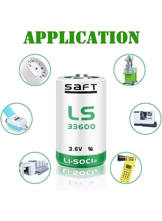 SAFT بطارية ليثيوم SAFT LS-33600 3.6V - Image 3