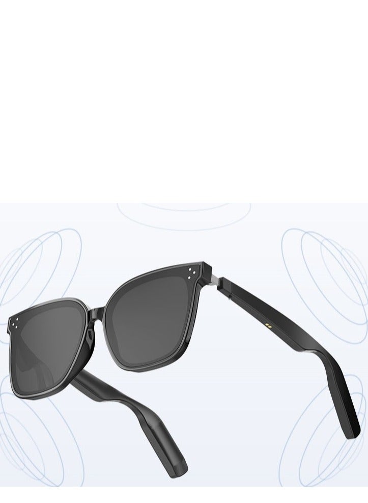 جولف لينك نظارات شمسية YJ008 عالية الجودة تعمل بالبلوتوث وموسيقى لاسلكية ونظارات صوتية وإلغاء الضوضاء ونظارات ذكية مفتوحة مع سماعات أذن. - Image 1