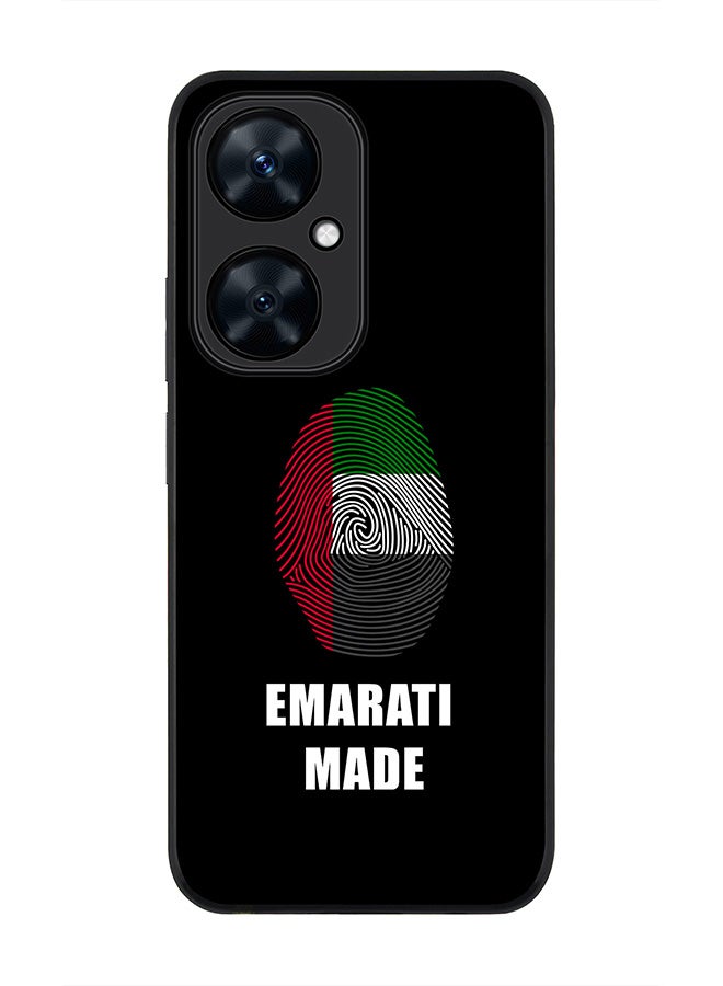 Stylizedd Rugged Black Edge case for Huawei nova 11i , Slim fit Soft Case Flexible Rubber Edges Anti Drop TPU Gel Thin Cover - Emarati Made - Image 1