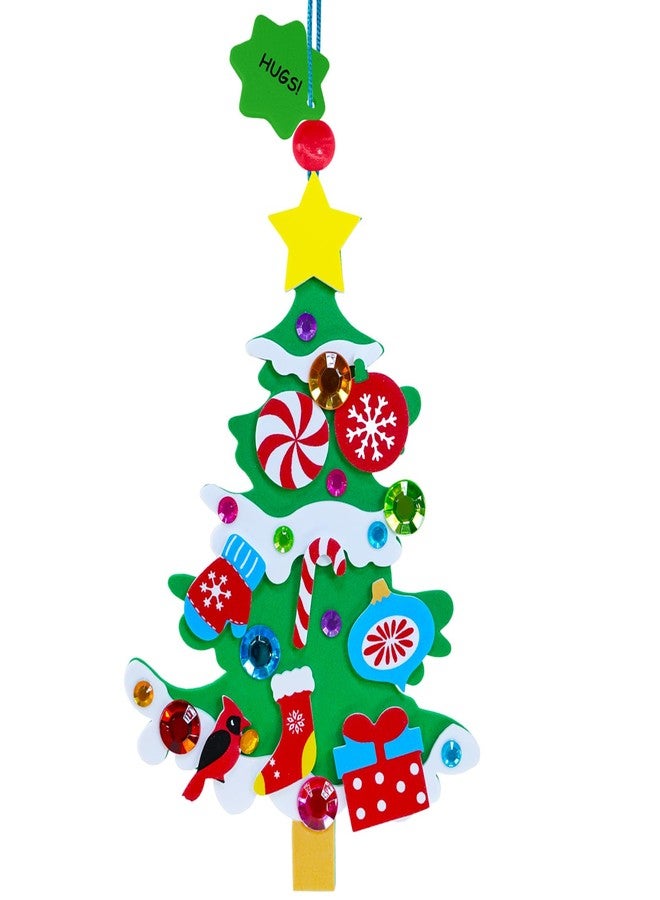 وينلين مجموعة من 24 قطعة من أدوات الحرف اليدوية لعيد الميلاد من Winlyn، حرف شتوية، زينة عطلات يمكنك صنعها بنفسك، أدوات حرفية، ملصقات إسفنجية احتفالية، فنون وحرف يدوية لعيد الميلاد للأطفال، أنشطة منزلية للفصول الدراسية، هدايا الحفلات - Image 5