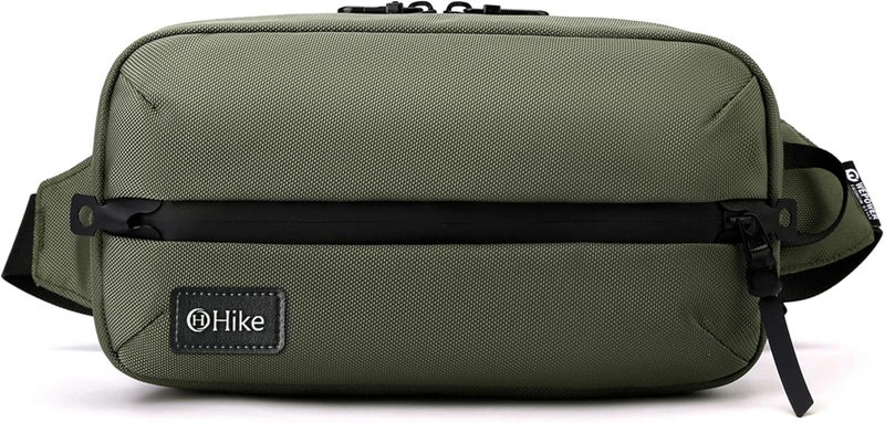 هايك 1 Hike حقيبة خصر 11 بوصة مضادة للسرقة مقاومة للماء والصدمات، حقيبة صدرية كروس بودي للأعمال والترفيه للرجال والنساء، HK2121 - Image 1