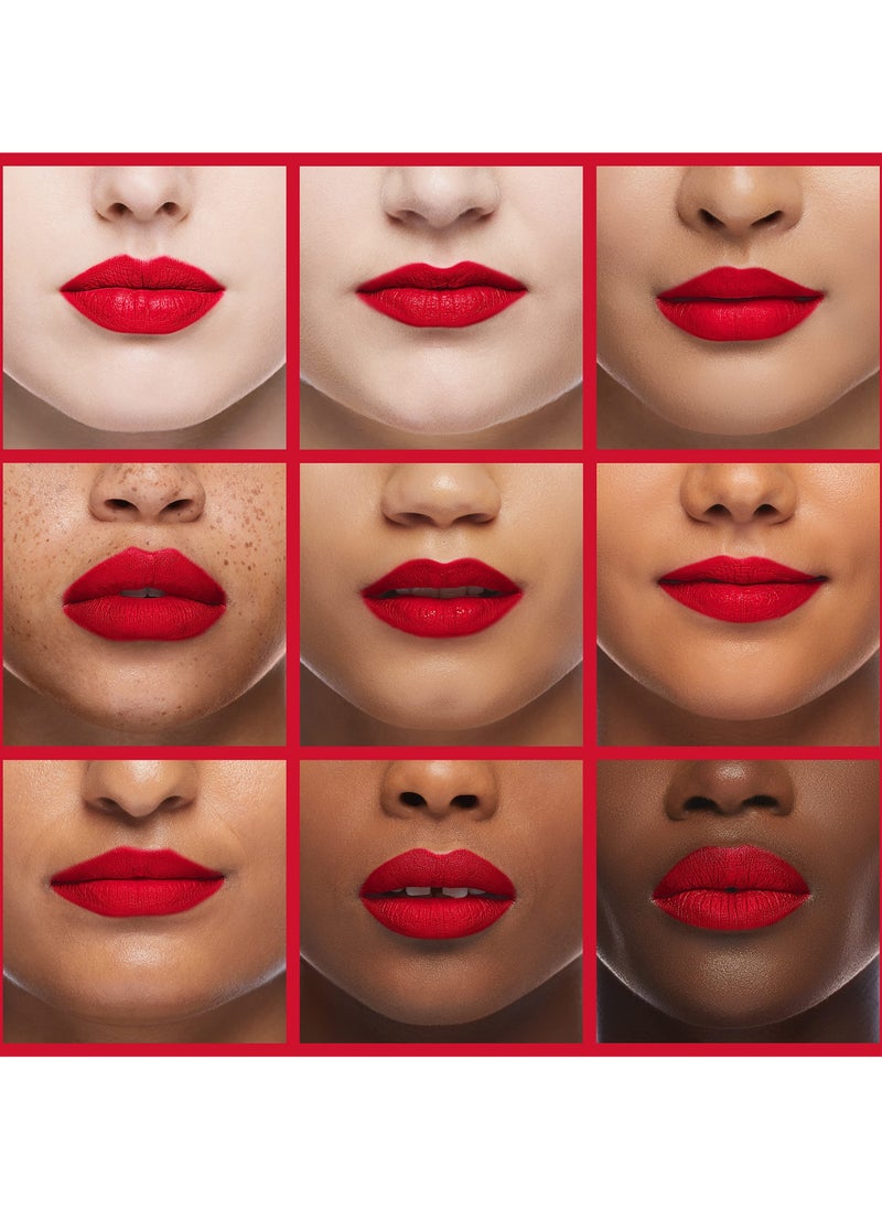 RIMMEL LONDON Rimmel Moisture Renew Lipstick - Red Alert 505  - Image 2