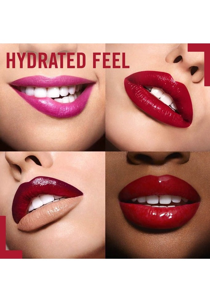 RIMMEL LONDON Rimmel Moisture Renew Lipstick - Red Alert 505  - Image 3