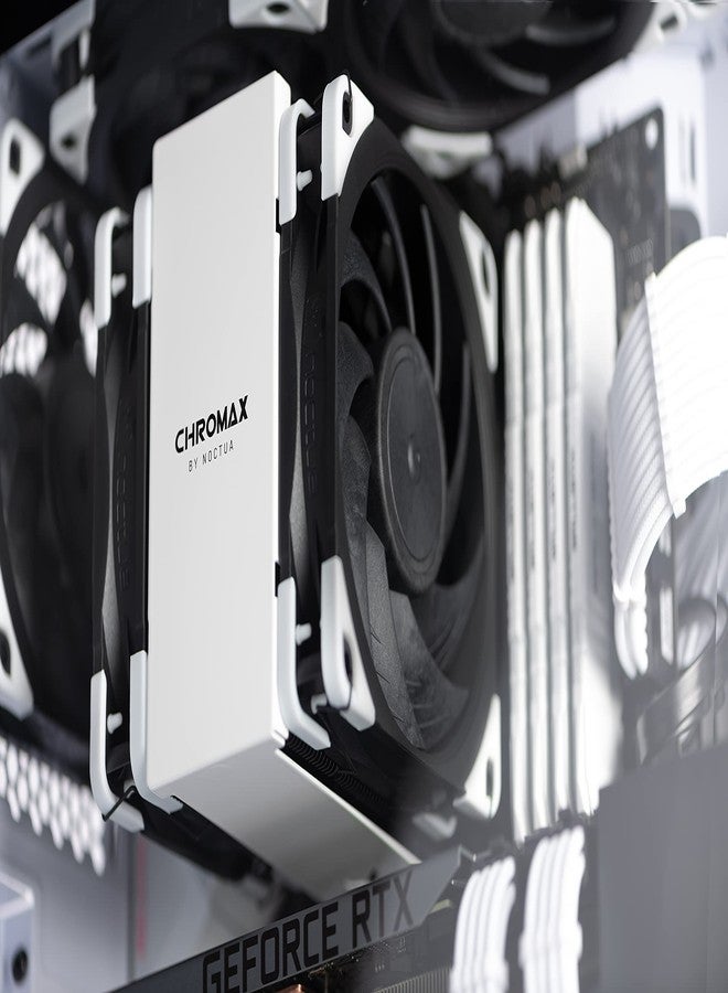 Noctua NF-A12x25 PWM chromax.black.swap, Premium Quiet Fan, 4-Pin (120mm, Black) - Image 5