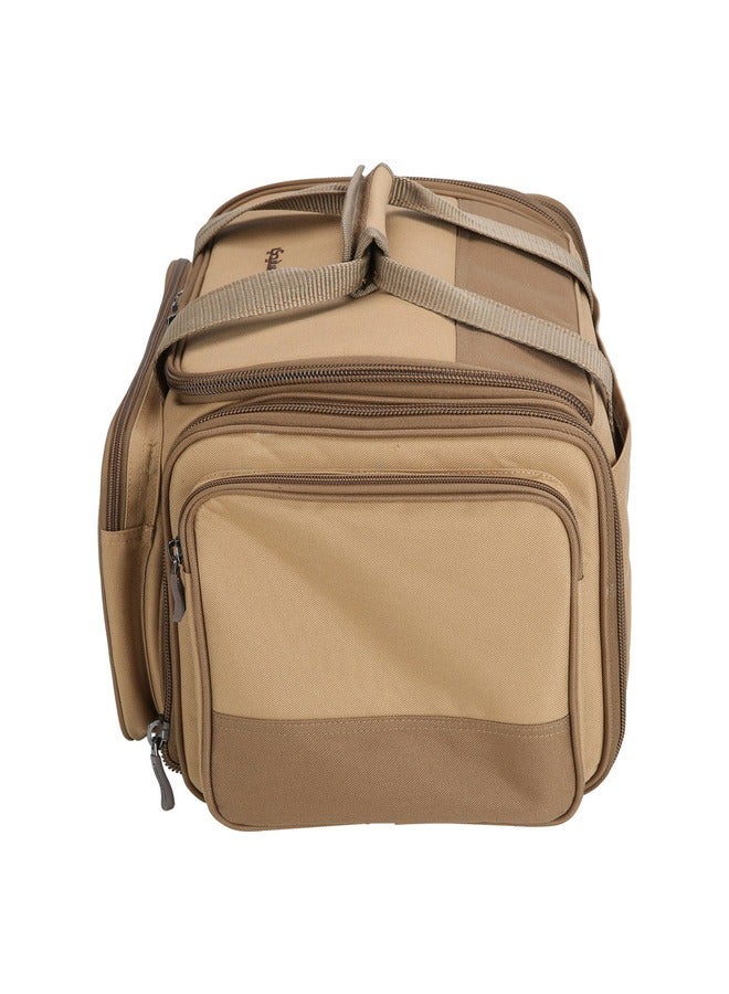 السنيدي شنطة عزبة المستوي للرحلات، شنطة كشتات، كاكي، مقاس 43*30*27سم - Image 2