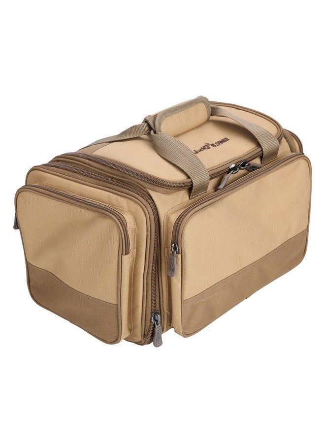 السنيدي شنطة عزبة المستوي للرحلات، شنطة كشتات، كاكي، مقاس 43*30*27سم - Image 3