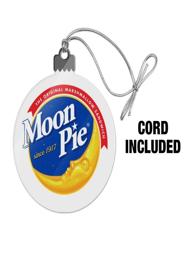 GRAPHICS & MORE MoonPie Logo Acrylic Christmas Tree Holiday Ornament - Image 3