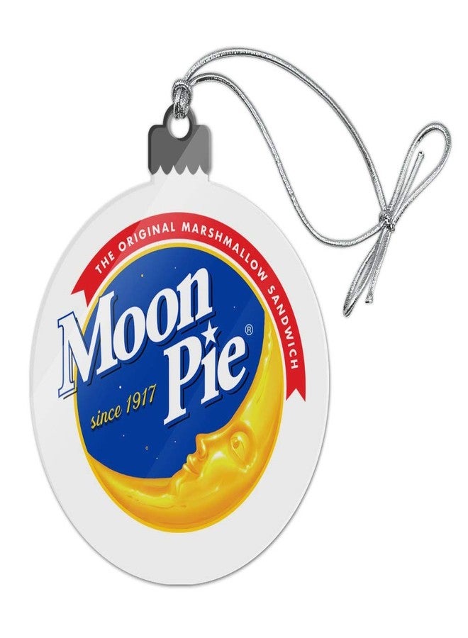 GRAPHICS & MORE MoonPie Logo Acrylic Christmas Tree Holiday Ornament - Image 1