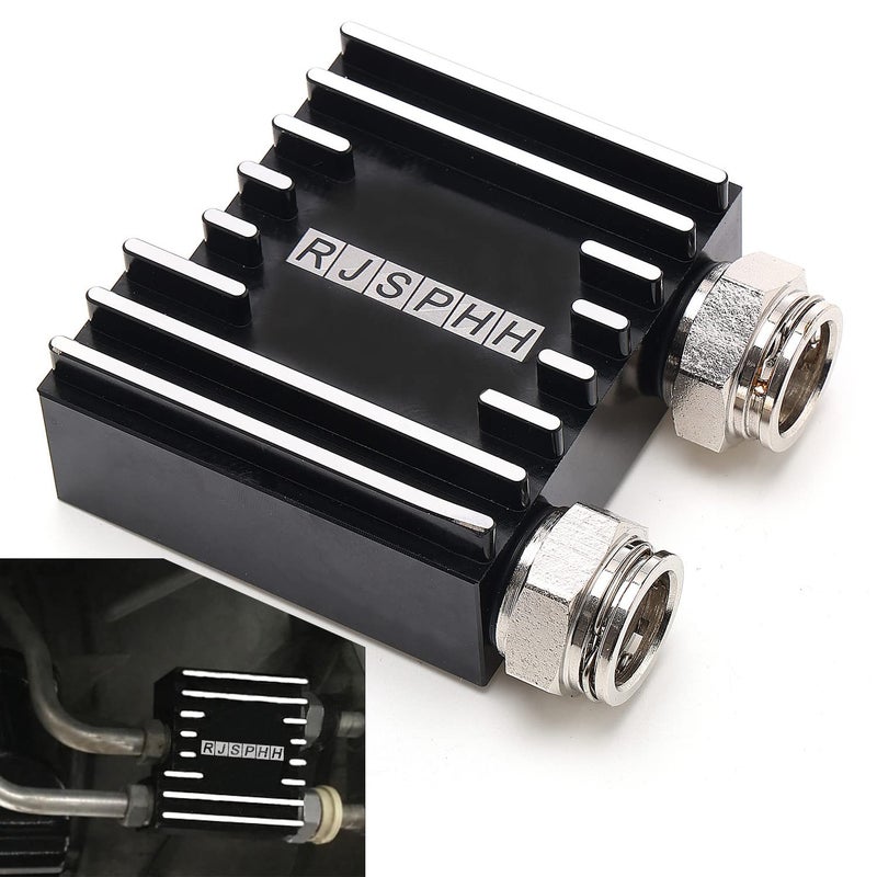 RJSPHH 68RFE Transmission Cooler Thermostatic Bypass Upgrade For 2013 2014 2015 2016 2017 2018 Dodge Ram 67L Cummins Diesel