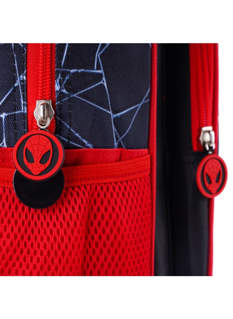 MARVEL Marvel Spiderman 5-in-1 Trolley Backpack Set with Lunch Bag, Pencil Case, Lunch Box, and Water Bottle - 16 Inch, Waterproof, Thermal Insulated, and Easy to Use.  - Image 5