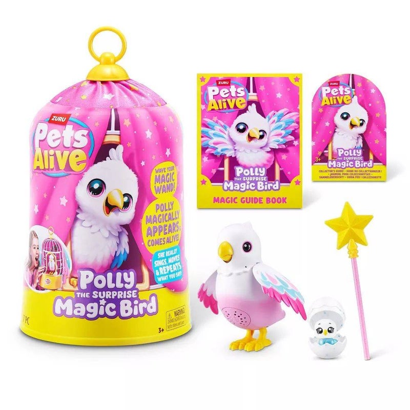 Pets Alive Polly The Surprise Magic Bird Playset - Image 2