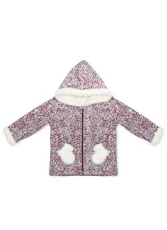 BabyShoora Baby two-piece set with inner fur, hood, pants + jacket  - Image 3