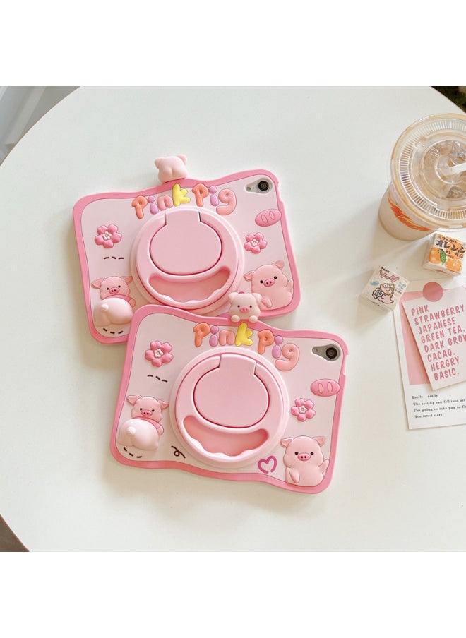 Ipad 10 Protective Case Silicone Mini 1/2/3 Soft Pro 4/5 Air Shell Digital Computer Tablet Protective Cover-Color:360 Spin Pinch Panda-Applicable Model:pro11 2018/2020/2021/2022  - Image 5
