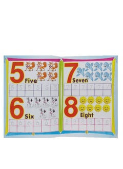 Set of 4 books for teaching children - (letters and numbers) - educational and interactive books with a pen.  - Image 4