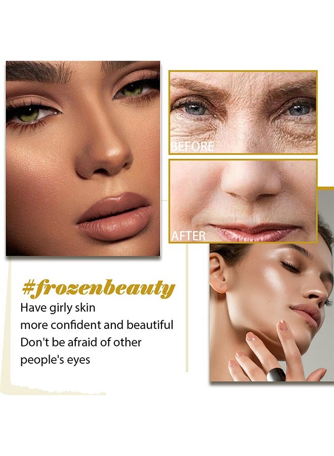 جايسوينغ مصل سم النحل المضاد للنحل ، مصل مضاد للتجاعيد مضاد للشيخوخة مع ببتيد متعدد ، حمض الهيالورونيك ، إصلاح مصل ثلاثي المفعول ، ترطيب بشرة الوجه وشدتها - Image 2