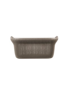 Curver 40 Liter Kint Large Laundry Basket Brown 