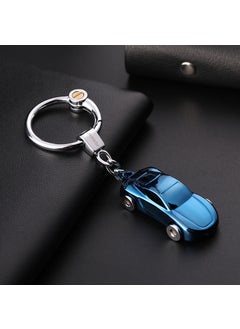 Jobon Car Keychain Cute LED Light Couple Gift Blue ice