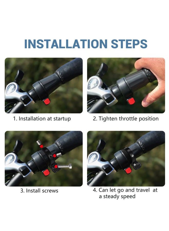Canitu Upgraded Thumb Throttle Adapter,E-Bike Throttle Adapter Attachment Drive Conversion Kits Replacement for Rad, for Lectric, for Pedego, for Himiway, for Magicycle, for Electric Bike - Image 3