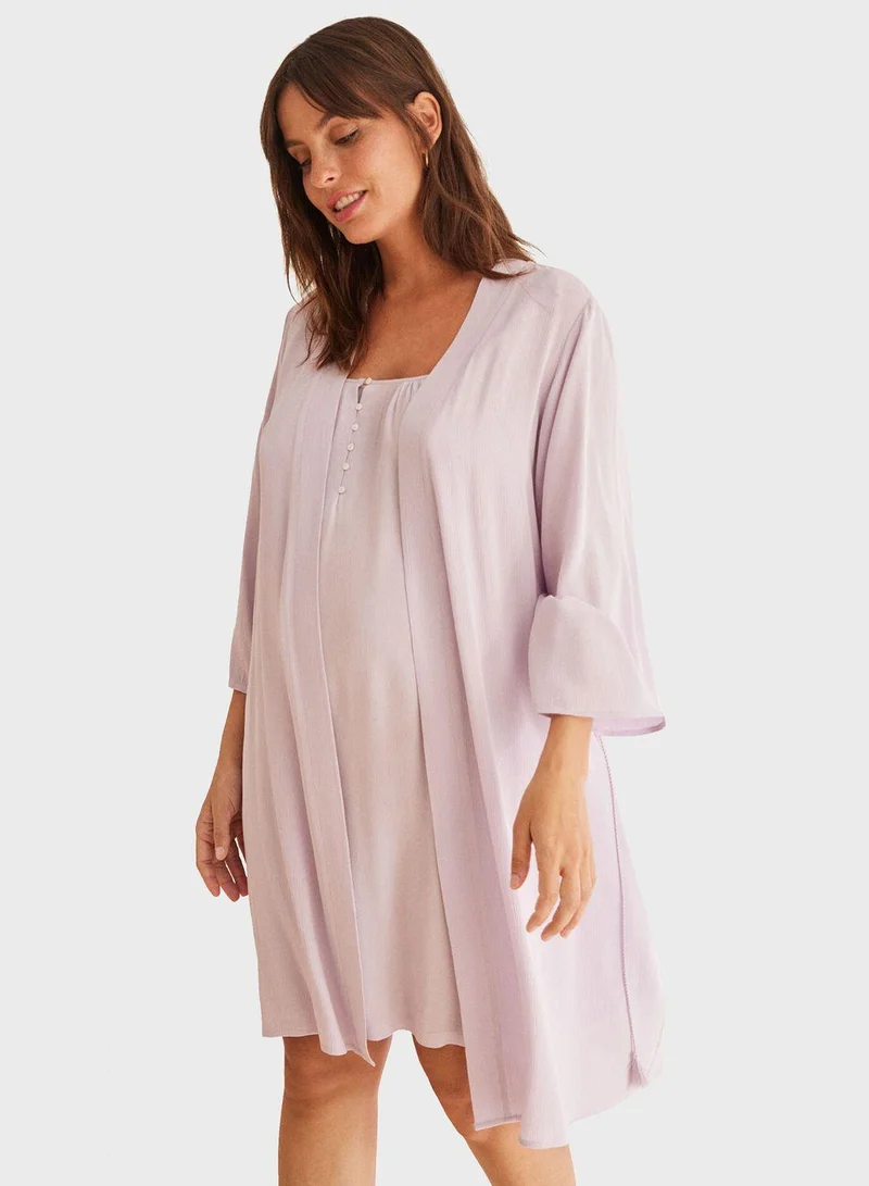 women'secret Open Up Maternity Robe