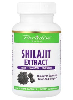 Shilajit Extract 60 Vegetarian Capsules