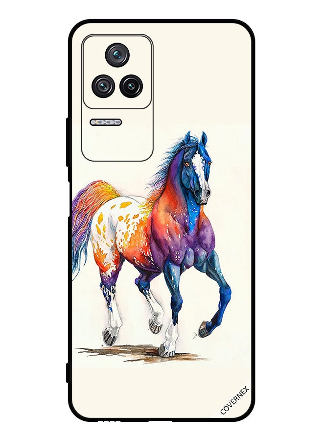 Covernex Protective Case Cover For Xiaomi Redmi K50 Colorful Horse - Image 1