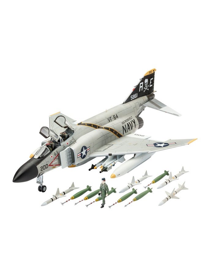 ريفيل طقم بناء Revell of Germany 03941 F-4J Phantom Ll، لمدة تتراوح من 144 شهرًا إلى 960 شهرًا  - Image 3
