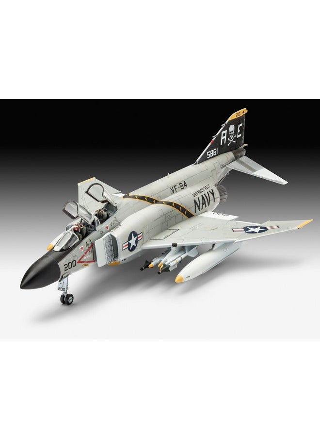 ريفيل طقم بناء Revell of Germany 03941 F-4J Phantom Ll، لمدة تتراوح من 144 شهرًا إلى 960 شهرًا  - Image 5