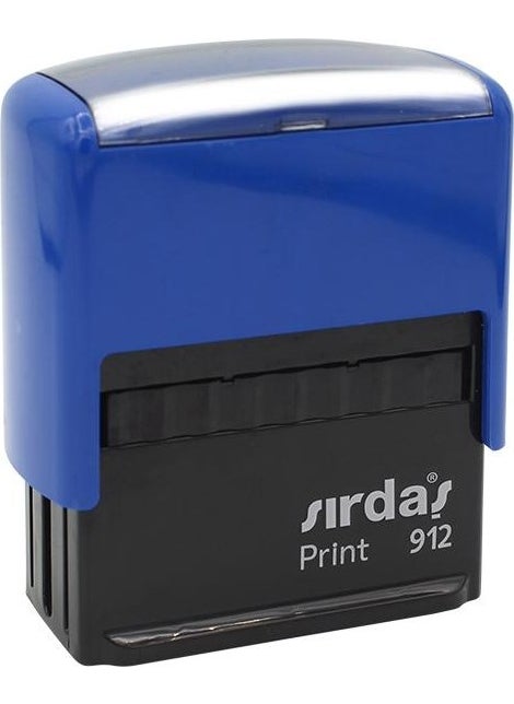 Sırdaş Confidential Stamp Automatic 19X51MM Blue 912 9120 4741 