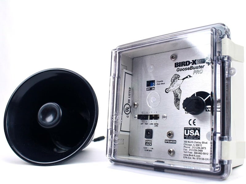 Bird-X GooseBuster® PRO Electronic Goose Repeller - Covers 1.5 Acres - Image 1