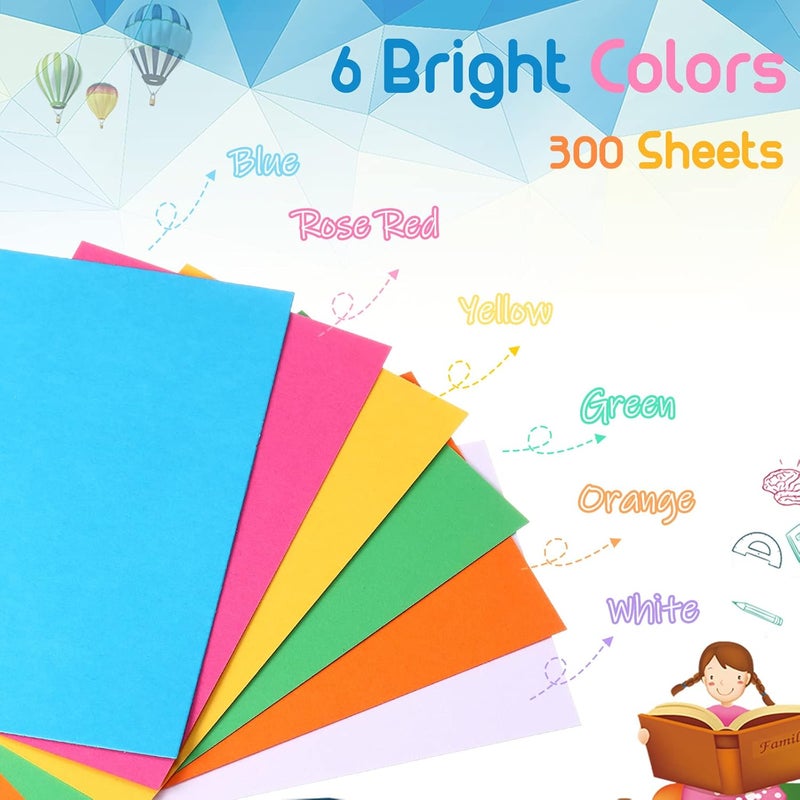 Fainne 300 Pcs Blank Index Cards 180 Gsm Thick Card Stock Assorted Color Neon Blank Flash Cards Colorful Study Notecards for Organizing(3 x 5 Inch,Vivid Colors) - Image 3