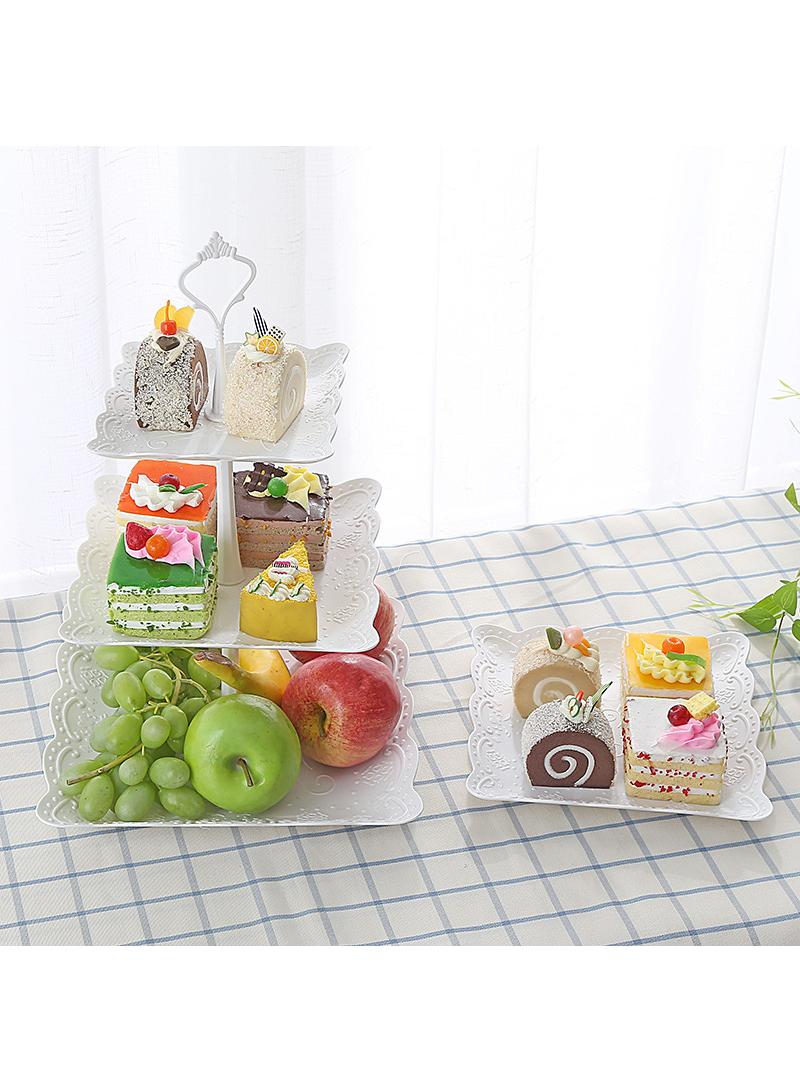 Y&D Three Layer European Style Multi Layer Removable Fruit Dessert Plate - Image 5